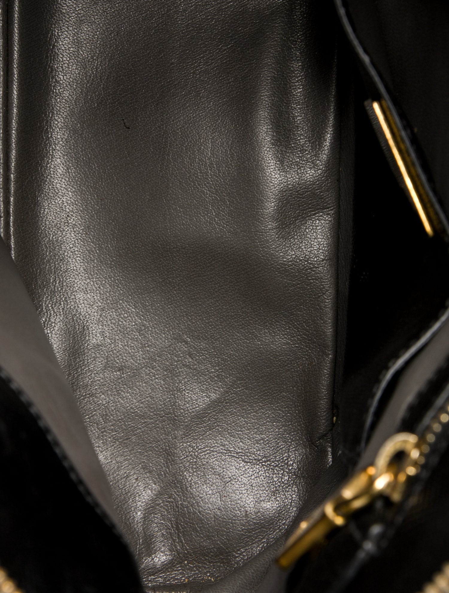 Prada Saffiano Cuir Leather Top Handle Bag